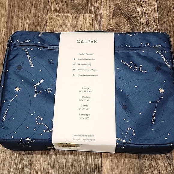Calpak Astrology Packing Cubes- 5 Pieces - Picture 8 of 9